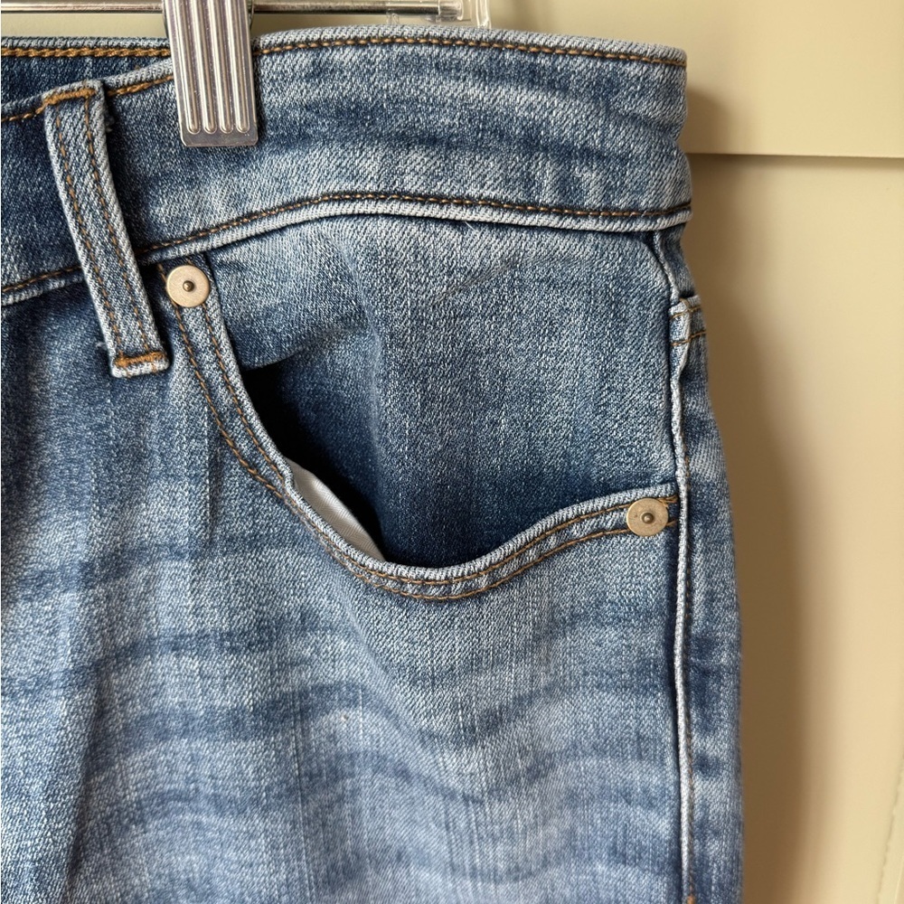 NWOT Talbots Modern Ankle  Blue Jeans SZ 14 (two available, see other listing) - Picture 4 of 14